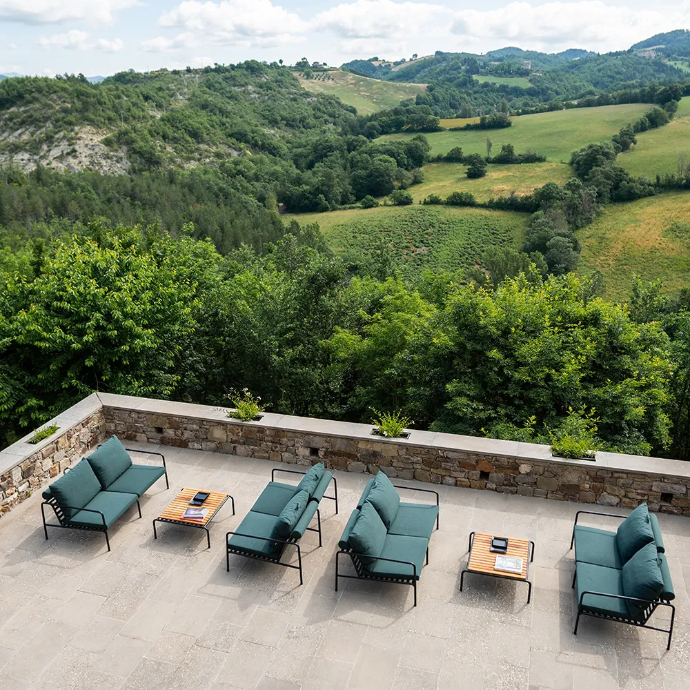 Avon 2-seters sofa Leaf/White 