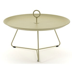 Sidebord med øyer 70 cm pistasjestål