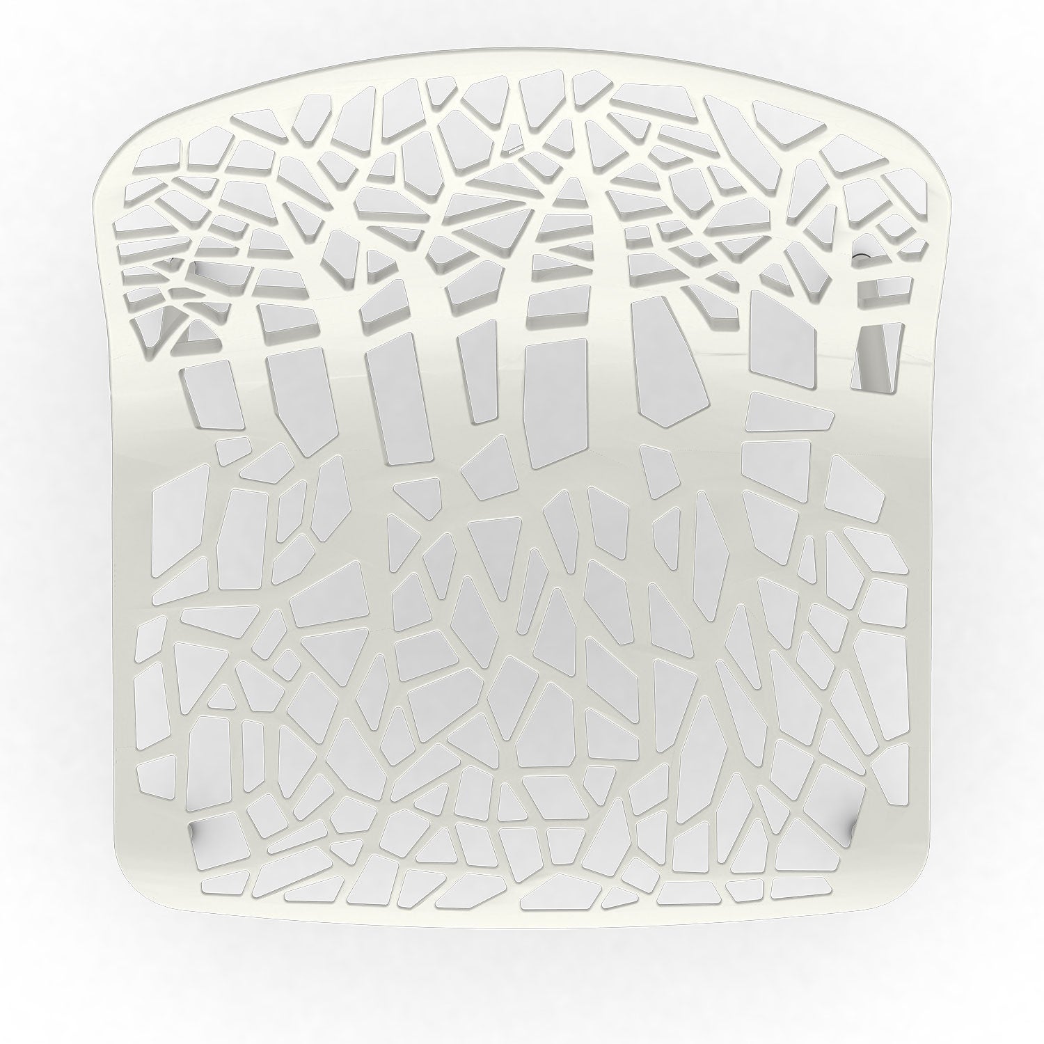 Forest loungelenestol White 