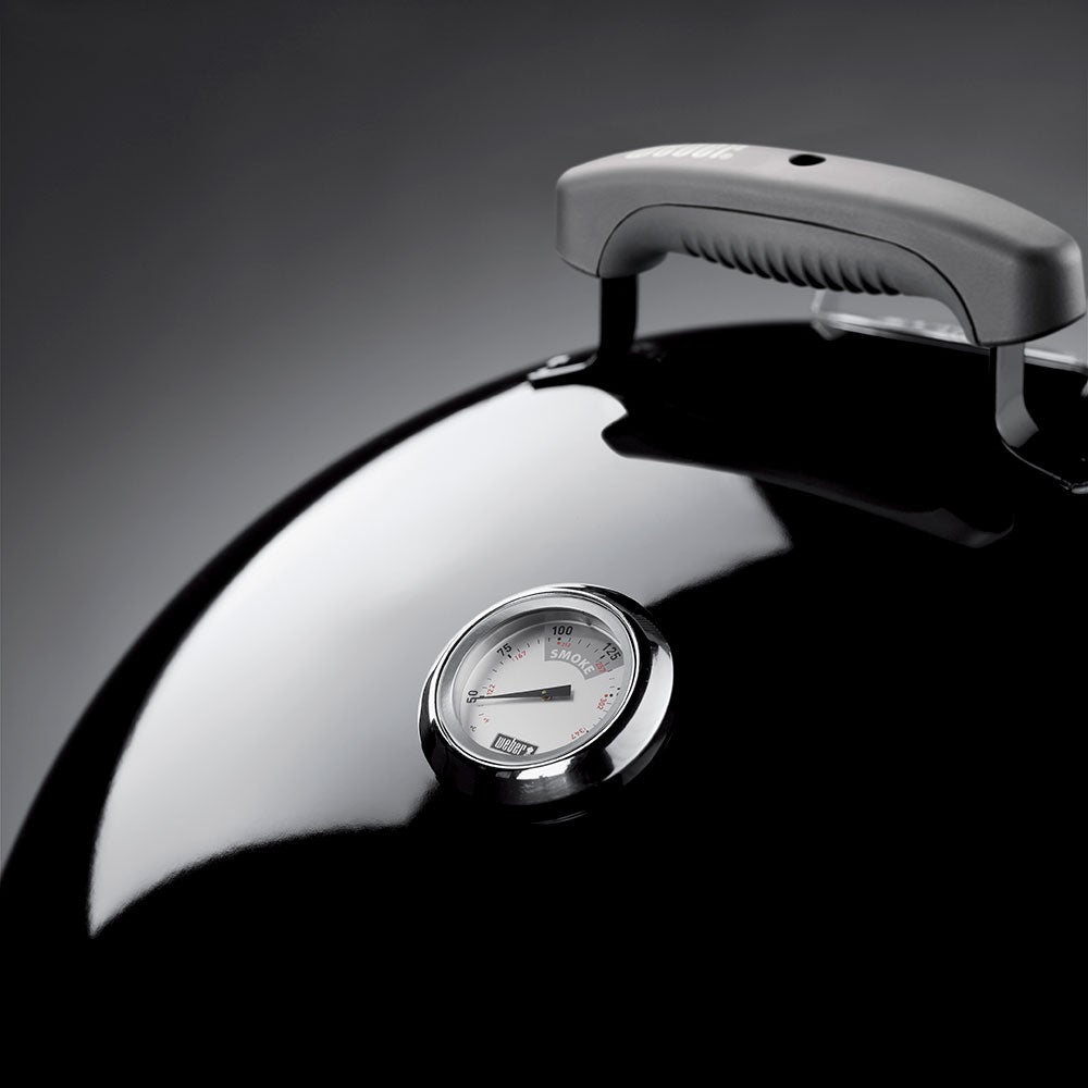 Smokey Mountain Cooker 47 cm svart støpejern Weber