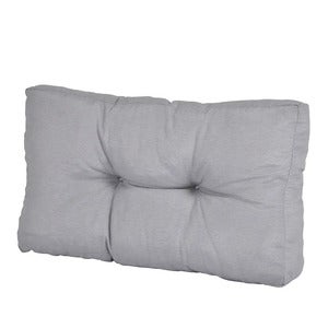 Ada ryggpute B50-55 H38 cm, Lysegrå