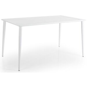 Nimes spisebord 78 x 140 cm hvit Brafab