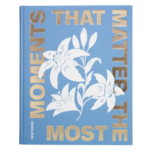 Photo Album - Moments that Matters the Most, Blue