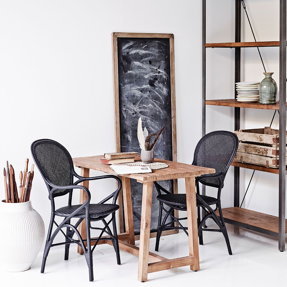 Shelly Bokhylle Teak