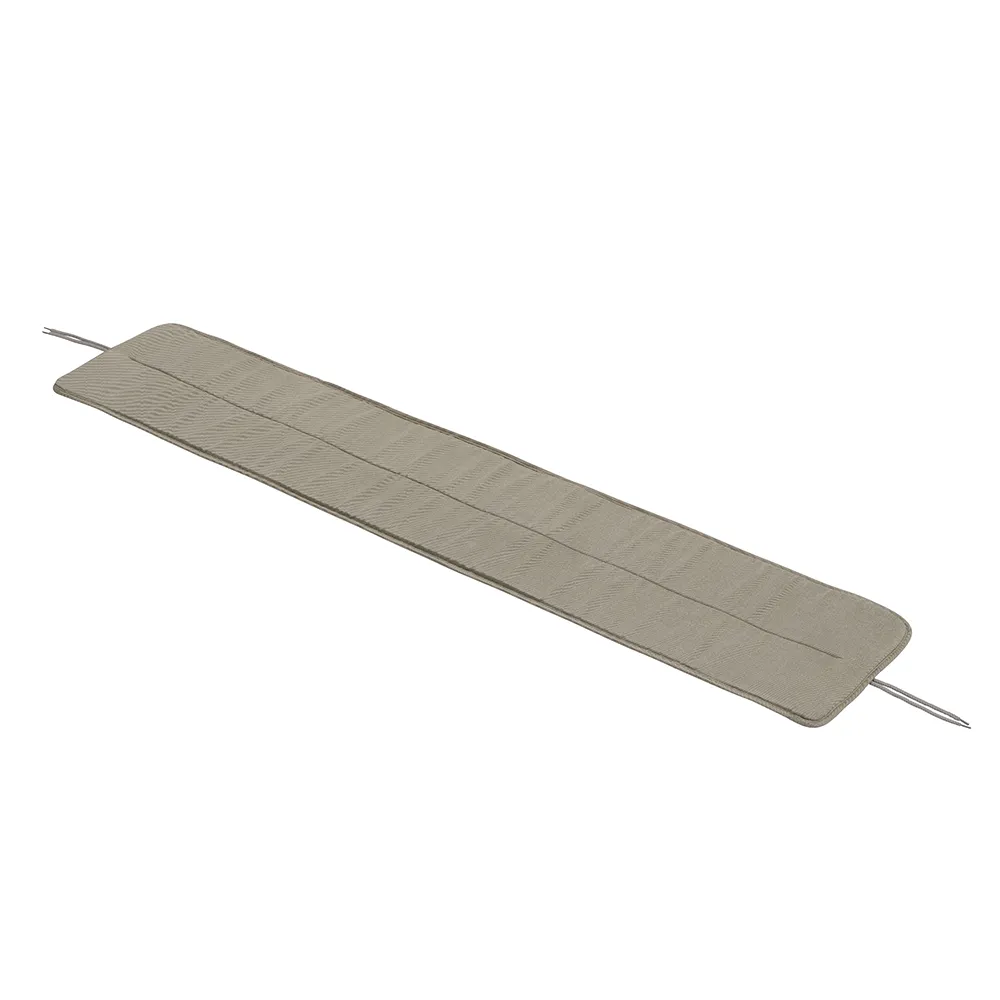 Linear Steel Pute til benk 170x34 cm Light Grey 