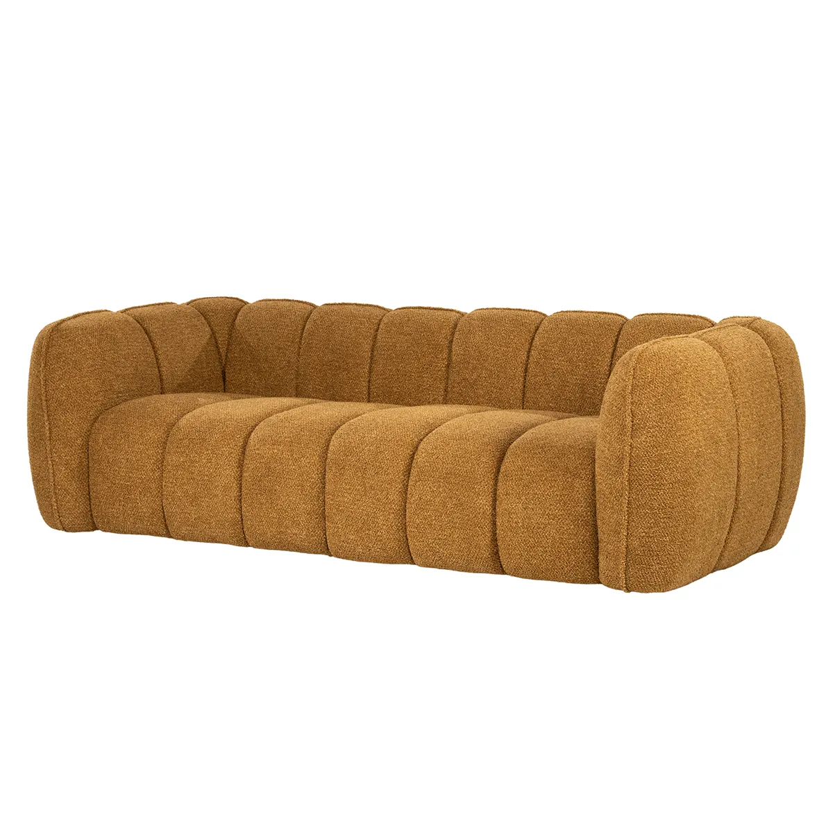 By-Boo, Sofa Cubetto (2,5-seter) Mustard