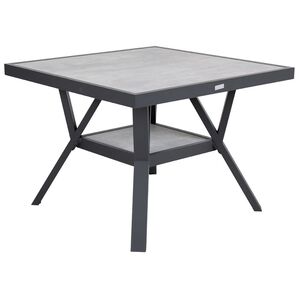 Samvaro salongbord 90 x 90 cm antrasitt Brafab