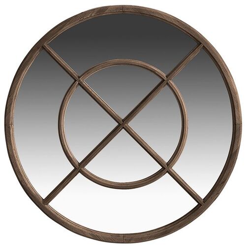 Elmwood rundt speil 95 cm Artwood