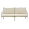 Coleville 3-seters sofa  Pearl white / Dot beige