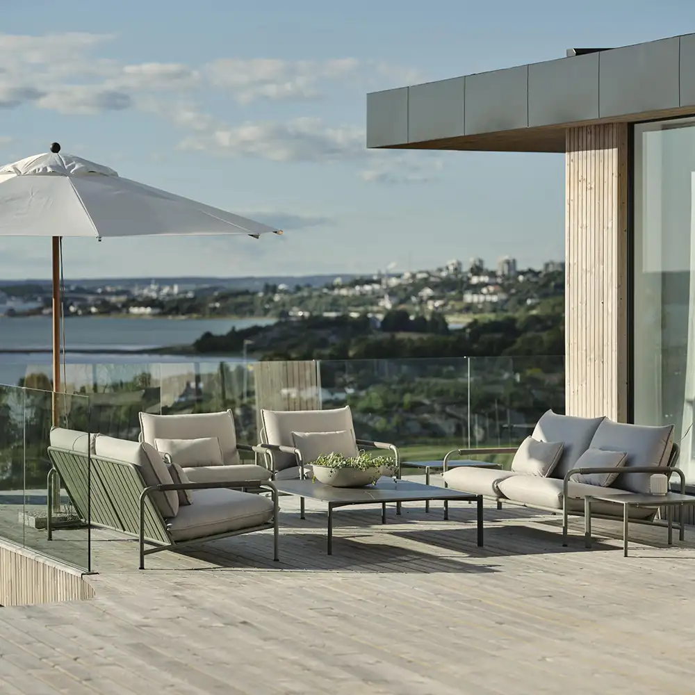 Lerberget lenestol grønn/ash Brafab