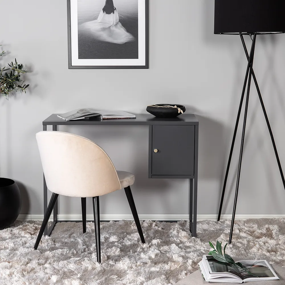 Bakal Skrivebord Lysegrå 