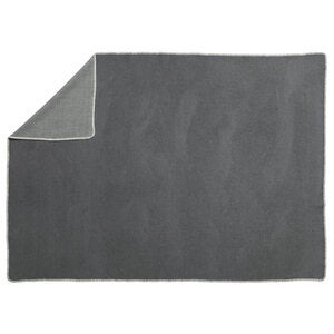 Blanket matte 140x200 cm ylva dark grey / charcoal 