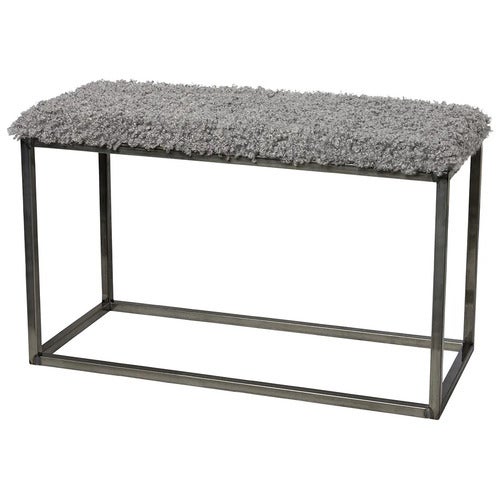 Palle Benk 80x35 cm Charcoal/Steel