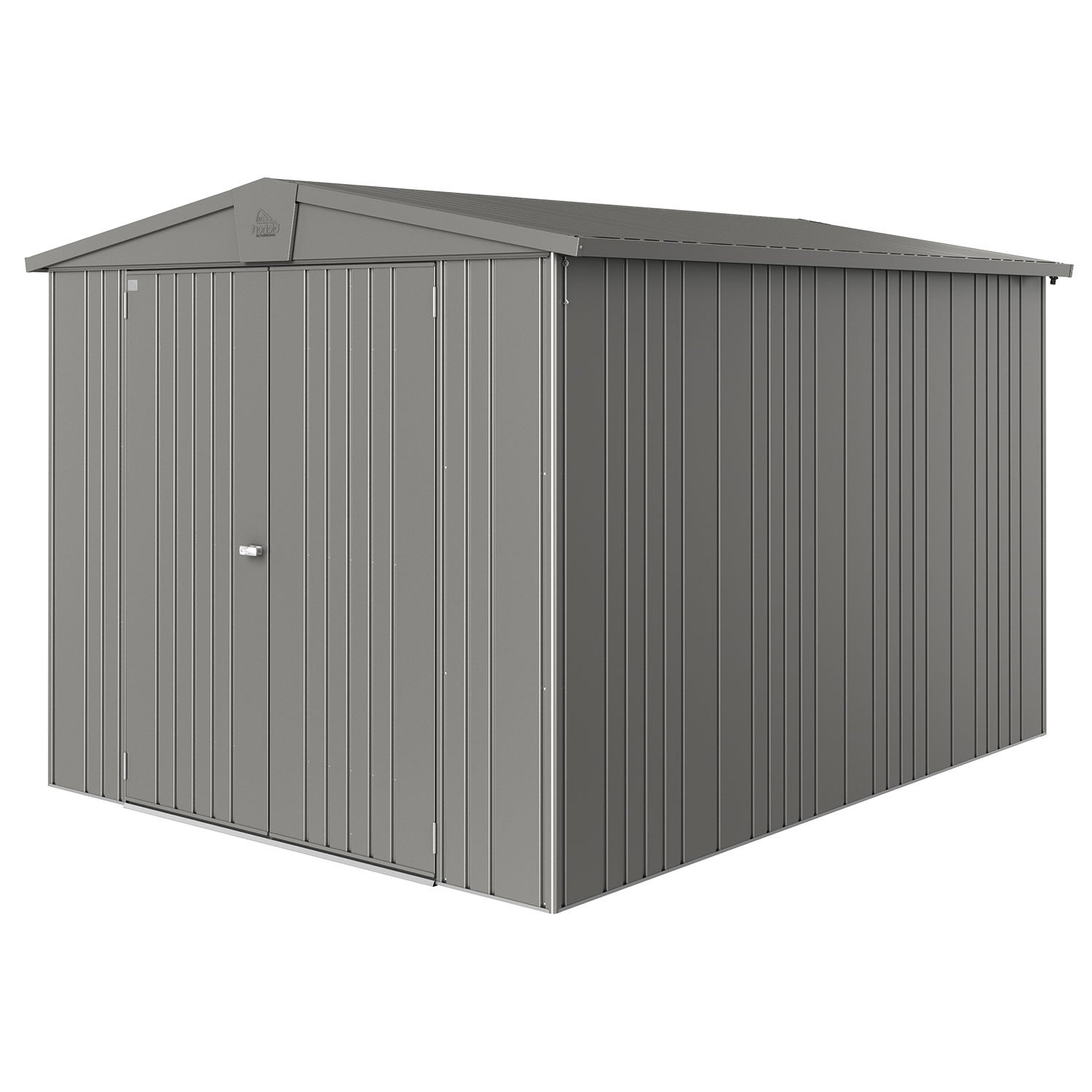 Europa Hageskur størrelse 6 metallic kvartsgrå Biohort