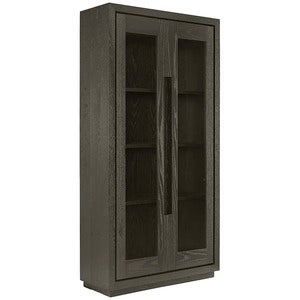 Hunter vitrineskap Dark Grey