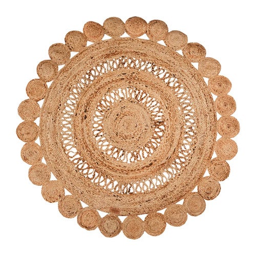 JUNI matte jute Ø150 cm