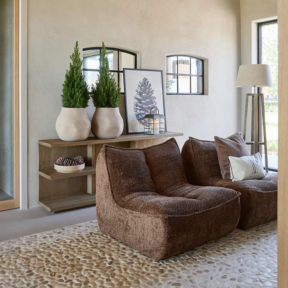 Lenestol Accent Chair Umber Brown