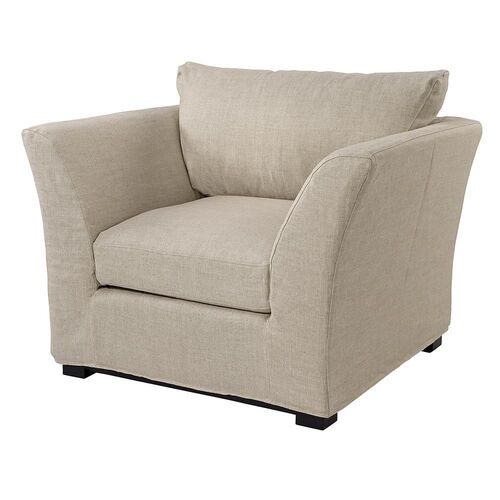 Stafford lenestol lin sand Artwood