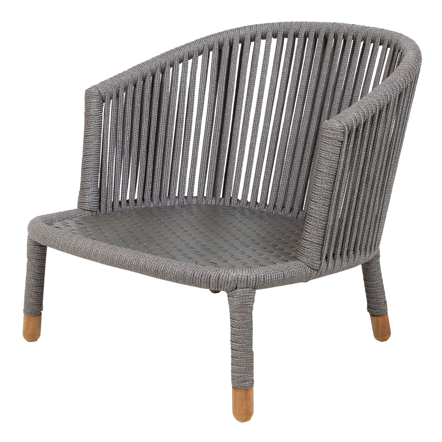 Moments Lounge lenestol grå