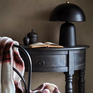 Fungi bordlampe svart