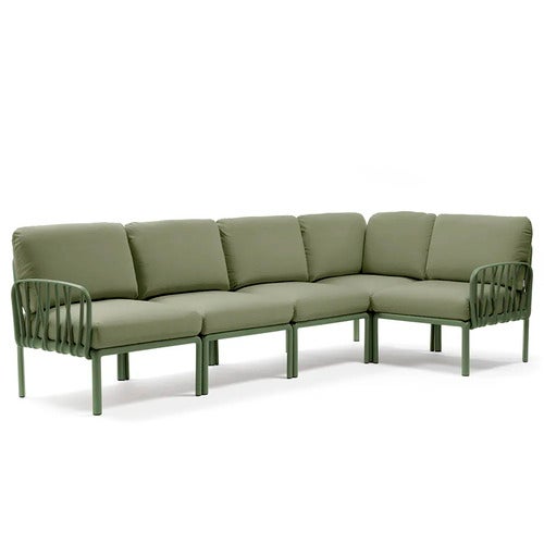 Komodo 5 hjørnesofa Agave - Guungla Sunbrella