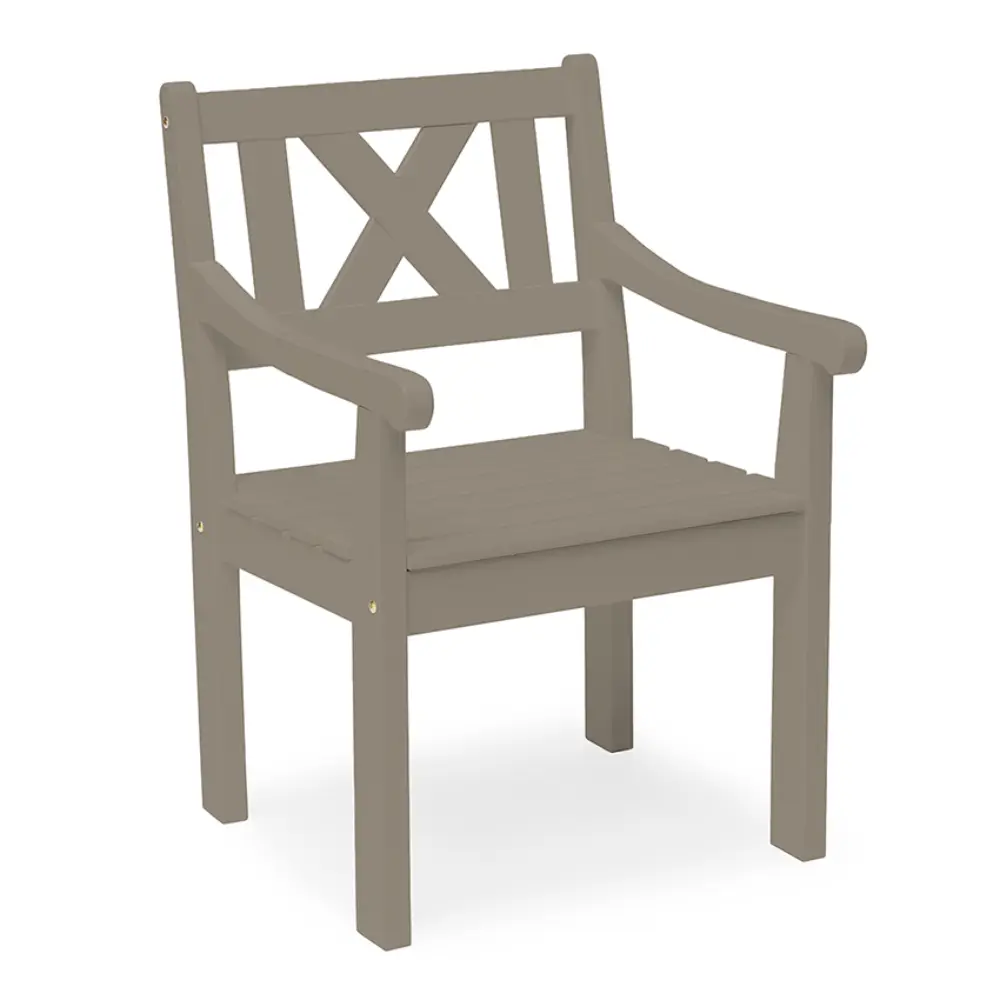 Läckö lenestol Sand