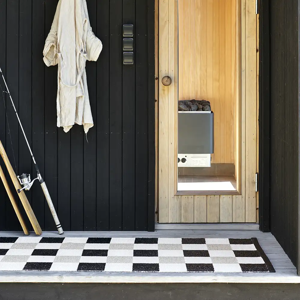 Pix matte 70x160 cm Black/Vanilla/Beige 