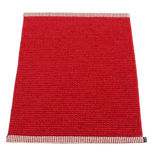 Mono matte 60x85 cm dark red / red 