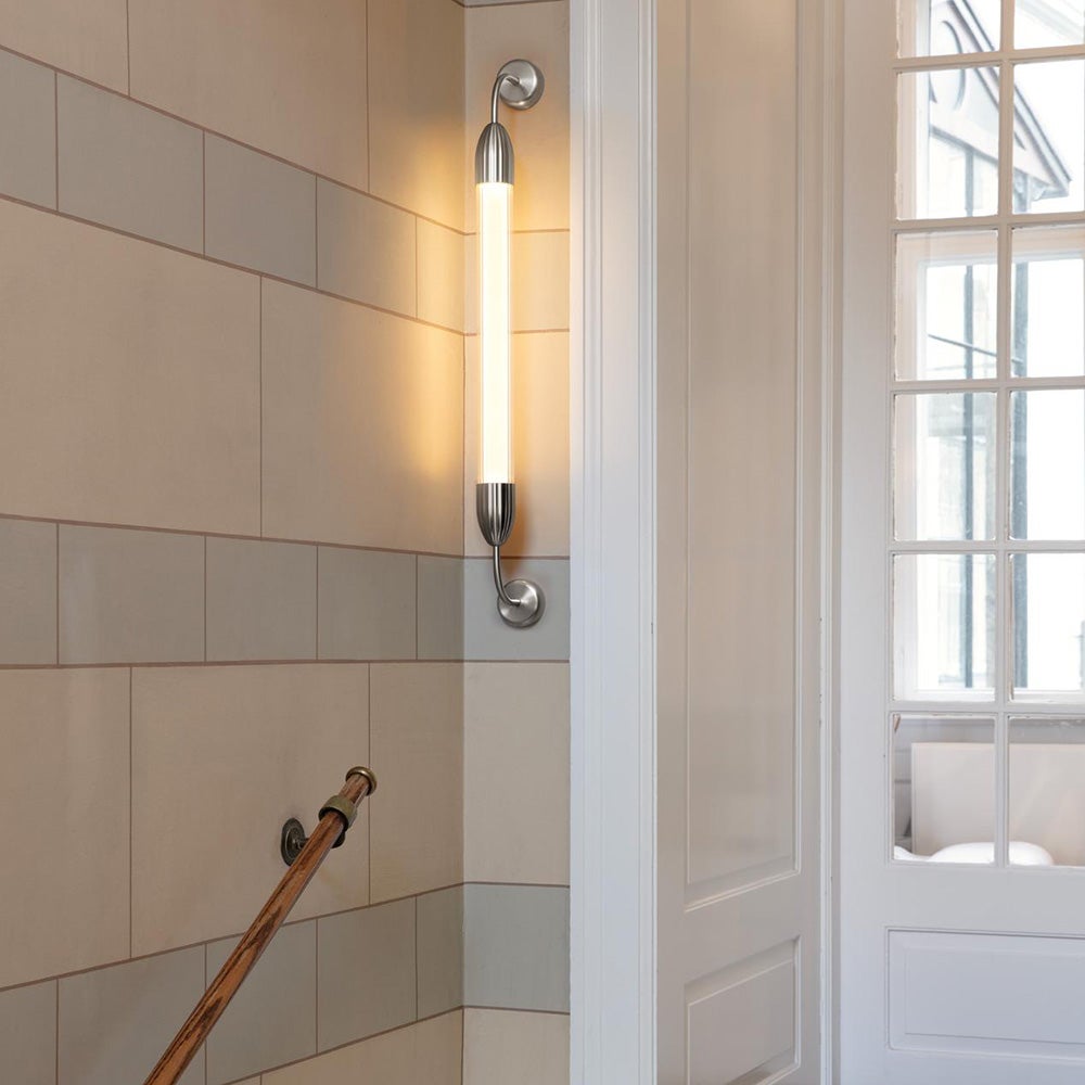 Lemon Squeeze vegglampe enkel 94 cm stål