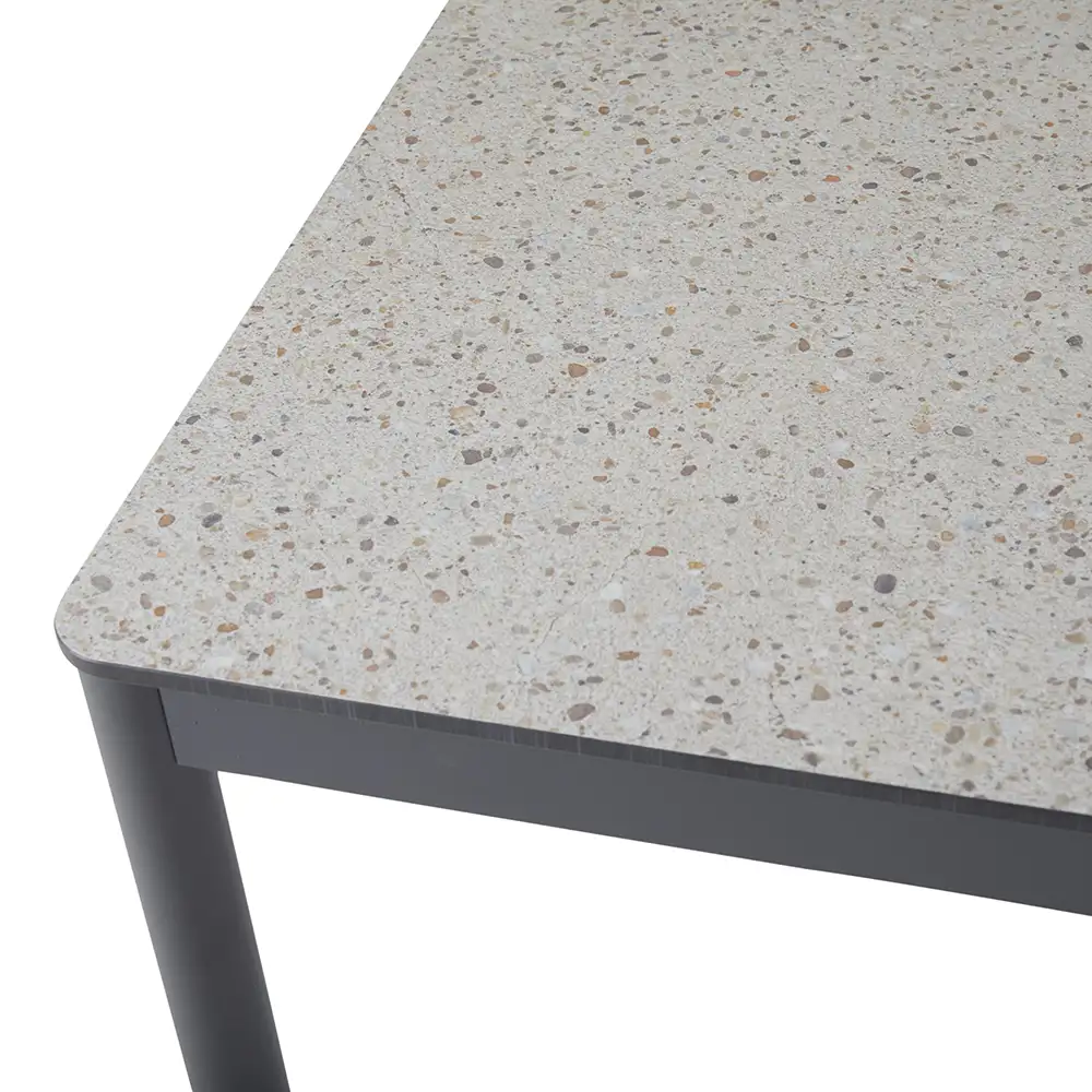 Nox spisebord 90 X 238 cm alu. / laminat