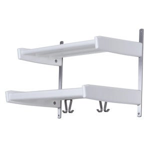 Meja Hattehylle 59 cm 2 hyller Hvitlakkert bjørk