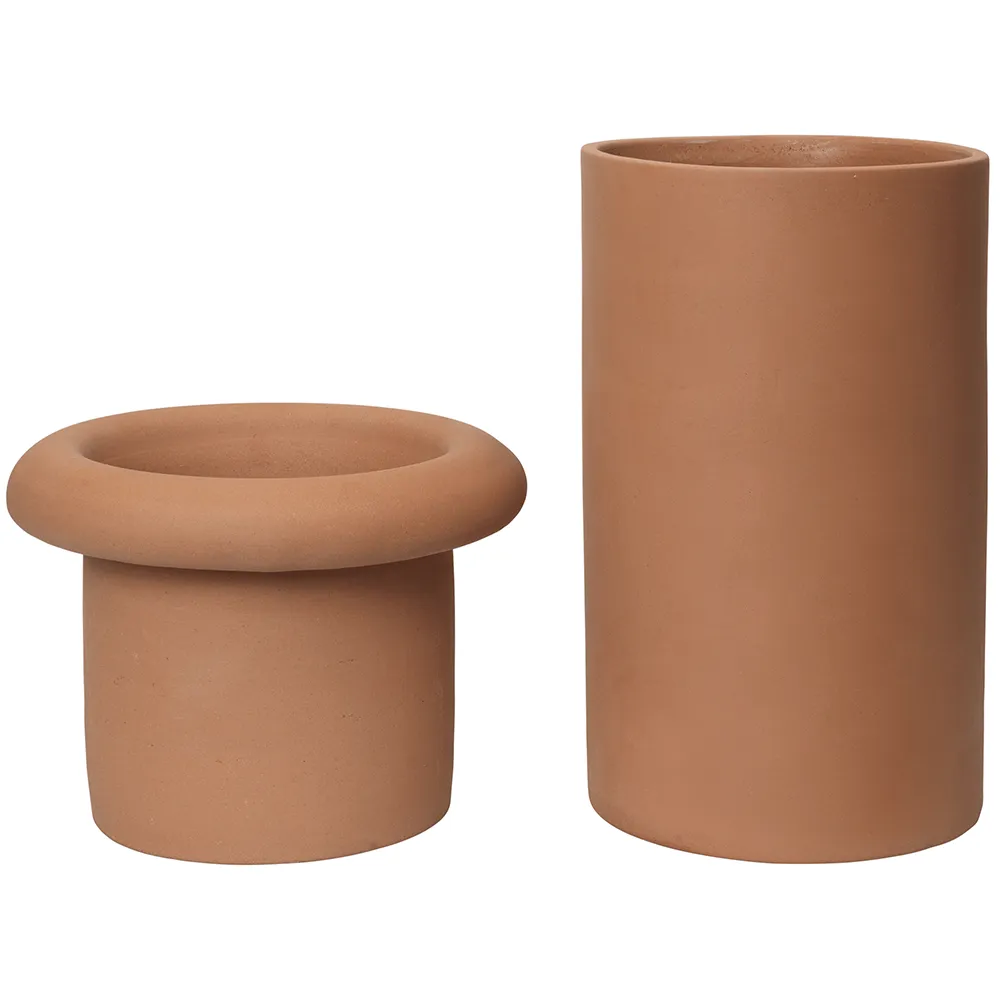Rollo Blomsterpotte H46 cm Terracotta