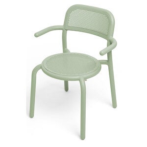 Toní armlenestol mist green