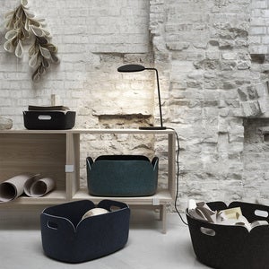  Restore Basket Oppbevaringsboks 48 x 35 cm - Midnattsblå