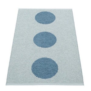 Vera Pop teppe River Blue/Blue Fog 70 x 120cm
