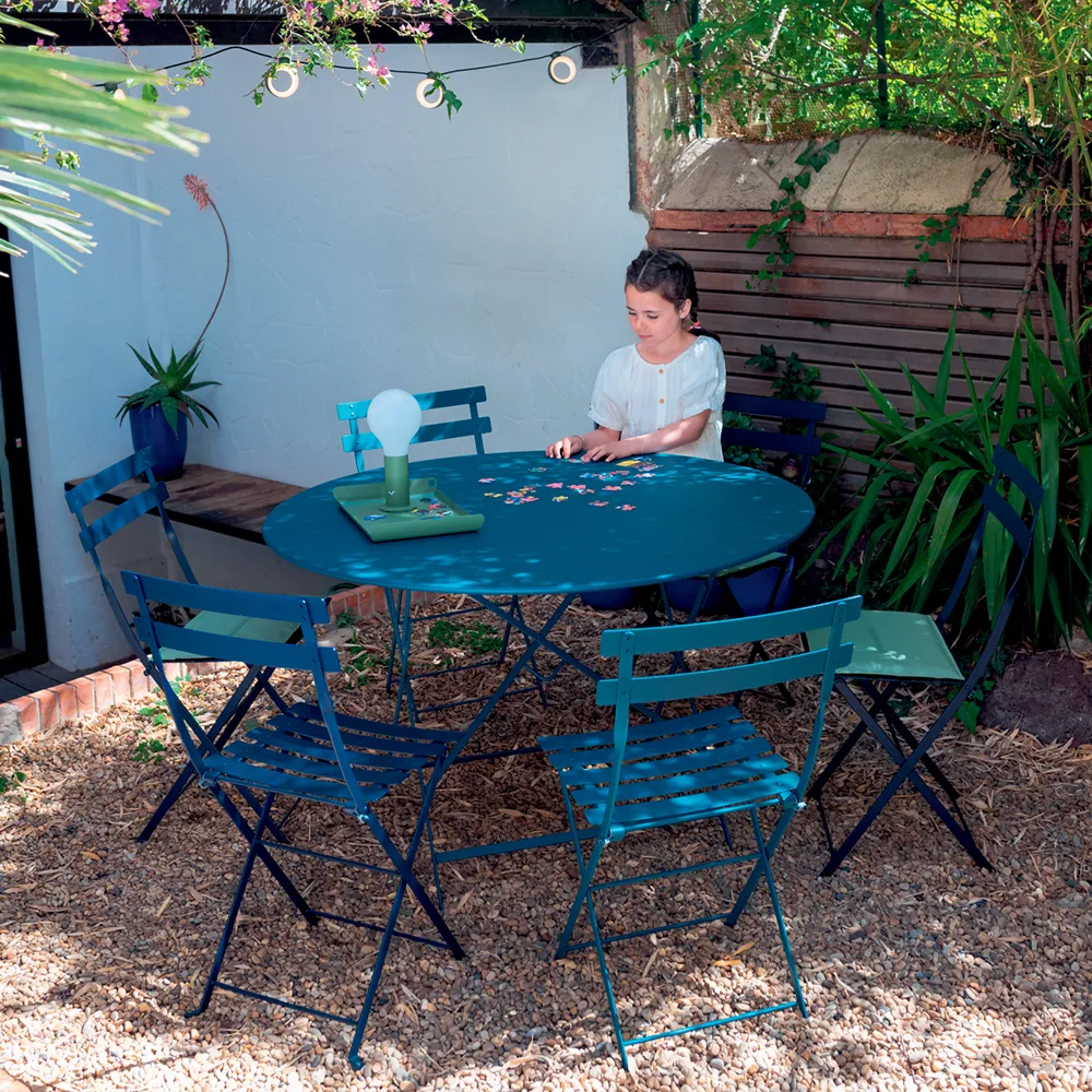 Bistro bord 117 cm Acapulco blue