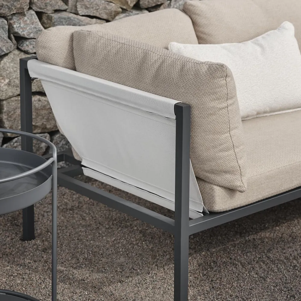 Allie Hjørnesofa Barley/Anthracite