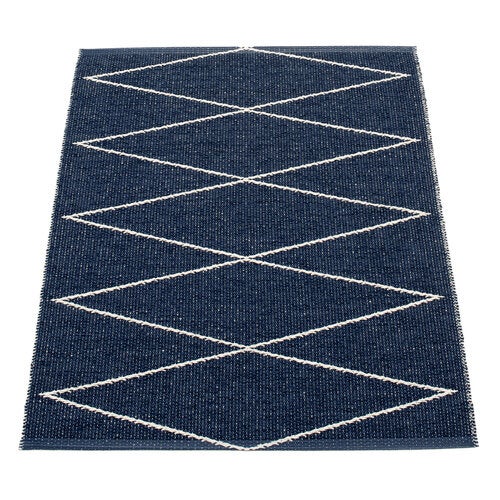 Max matte 70x100 cm darkblue / vanilla 