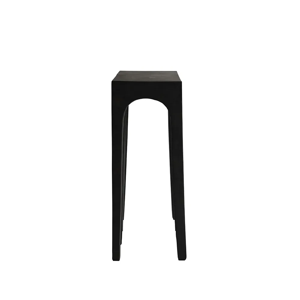 Bow konsollbord, liten – kaffe