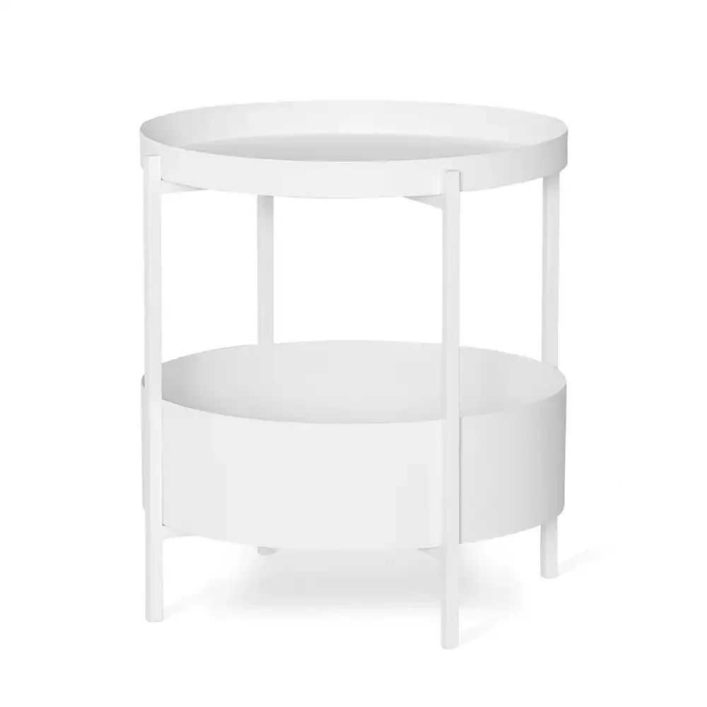 Milano Serveringsbord 50 cm hvit