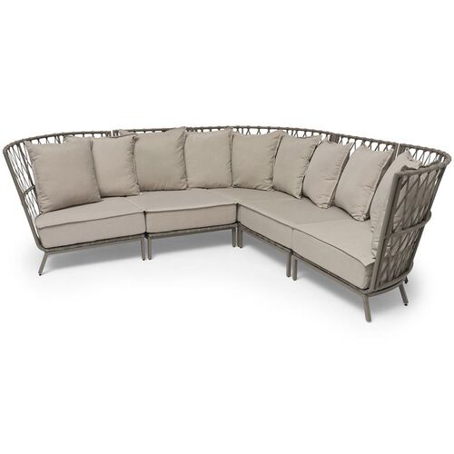 Jet Set Hjørnesofa Beige