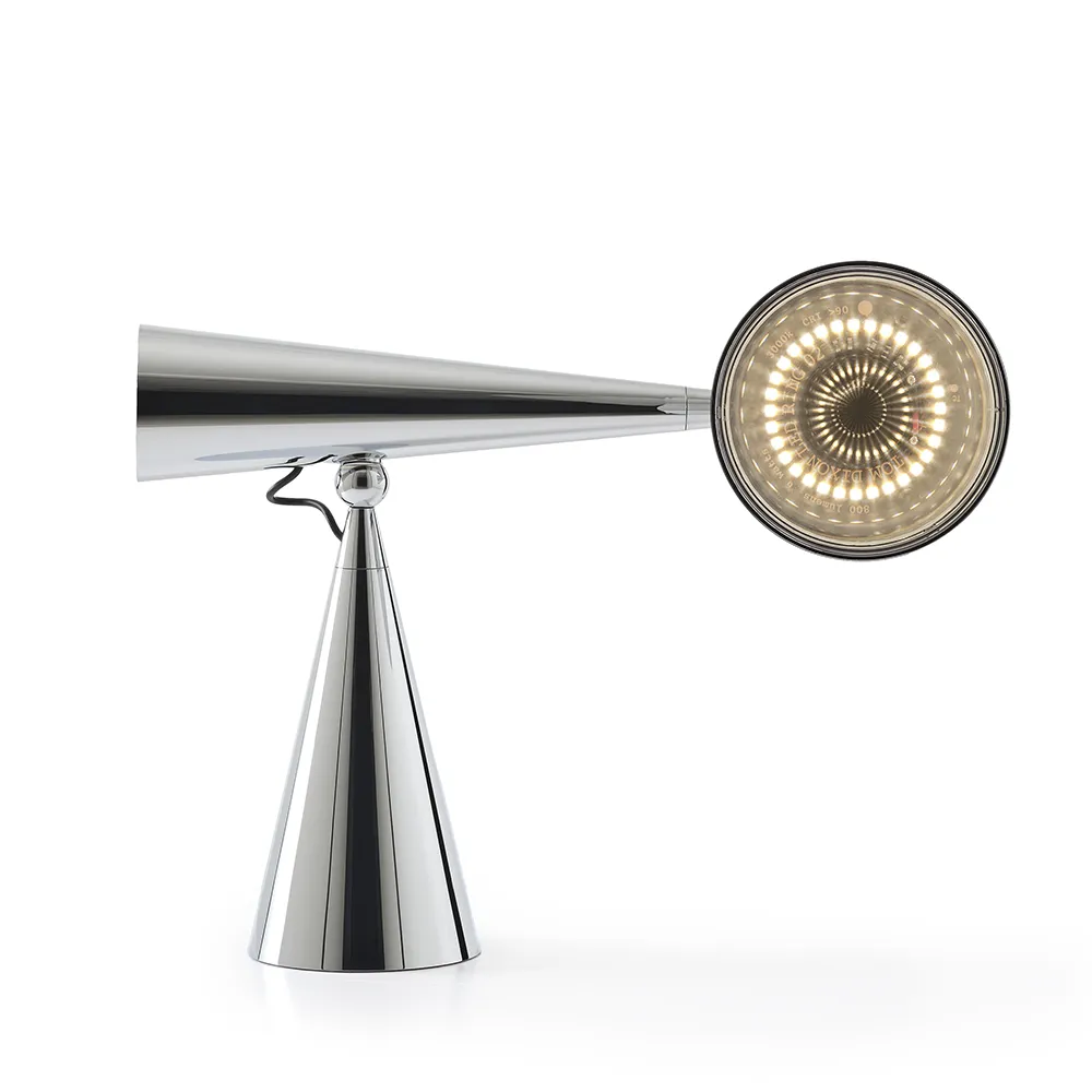 Pose Bordlampe LED Silver