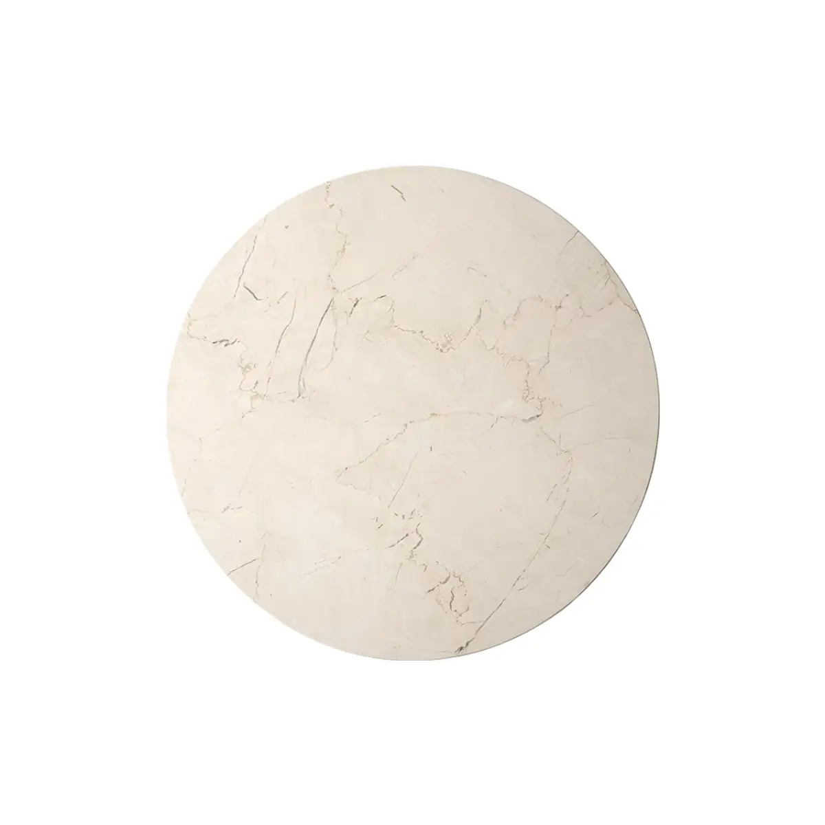 Androgyn bordplate Marmor Krystall Rose - Ø42 cm