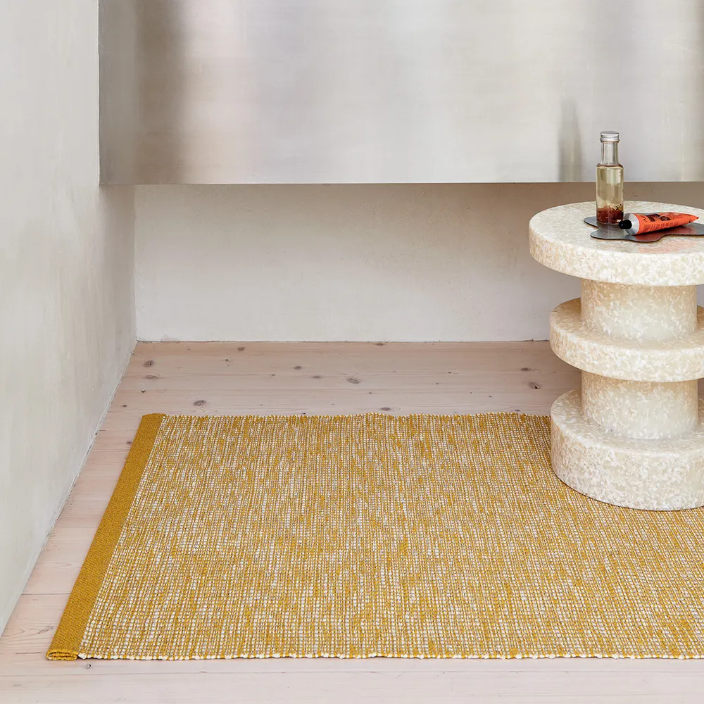 Sam teppe 70 x 300 cm Mustard/Cream