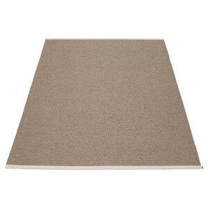 Mono matte 140x200 cm dark mud / mud 