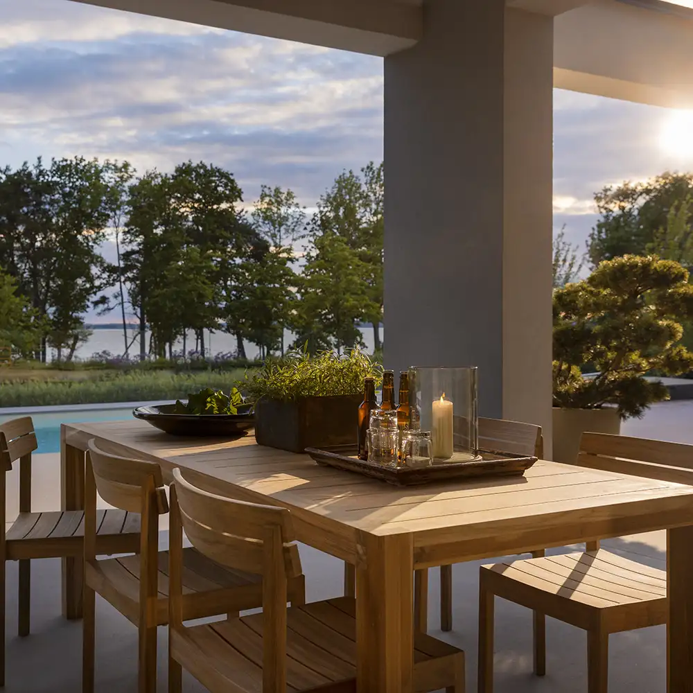 Laknäs spisestol teak