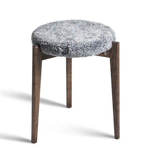 Vinz krakk brun oljet ask/safeskinn lysegrå