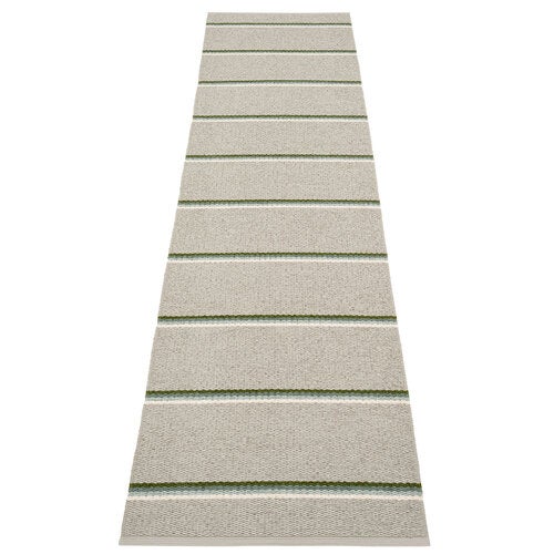 Olle matte 70x300 cm green / background linen 