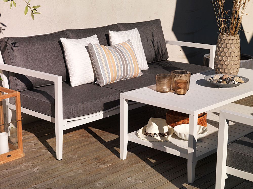 Chelles salongbord 65 X 143 cm svart Brafab