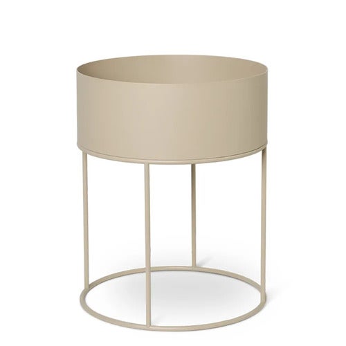 Plant Box - Round - Cashmere